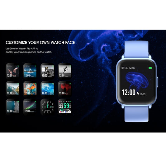 CS201C 1.3 inch IPS Color Screen 5ATM Waterproof Sport Smart Watch, Support Sleep Monitoring / Heart Rate Monitoring / Sport Mode / Call Reminder(Blue) by buy2fix