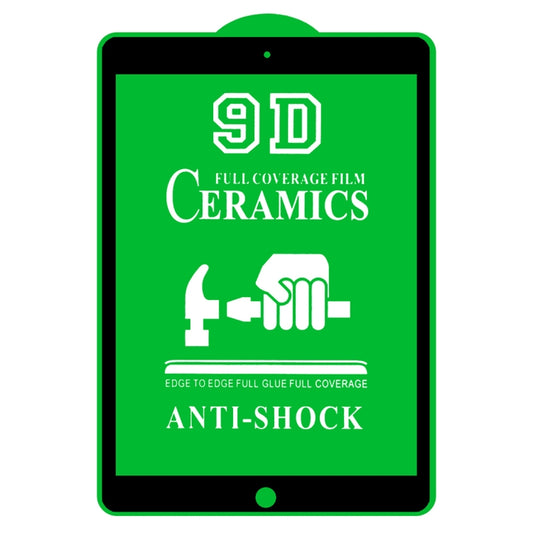 9D Full Screen Full Glue Ceramic Film For iPad 10.2 2020 / iPad 10.2 2021 - More iPad Tempered Glass by buy2fix | Online Shopping UK | buy2fix