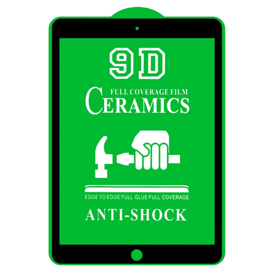 25 PCS 9D Full Screen Full Glue Ceramic Film For iPad 10.2 2021 / 2020 / 2019 - More iPad Tempered Glass by buy2fix | Online Shopping UK | buy2fix
