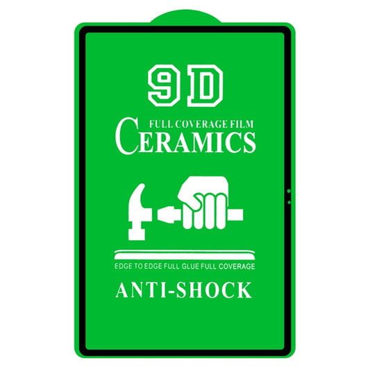 For Samsung Galaxy Tab S7 FE 12.4 inch 9D Full Screen Full Glue Ceramic Film - For Samsung Tab by buy2fix | Online Shopping UK | buy2fix
