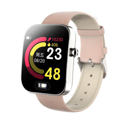 H1 1.3 inch TFT Screen IP68 Waterproof Smart Watch, Support Sleep Monitoring / Heart Rate Monitoring / ECG Electrocardiogram / Vascular Management / Body Temperature Monitoring(Pink) by buy2fix