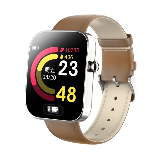 H1 1.3 inch TFT Screen IP68 Waterproof Smart Watch, Support Sleep Monitoring / Heart Rate Monitoring / ECG Electrocardiogram / Vascular Management / Body Temperature Monitoring(Orange) by buy2fix