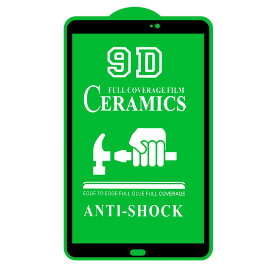 For Samsung Galaxy Tab A 10.1 2016 T580/T585 25 PCS 9D Full Screen Full Glue Ceramic Film - For Samsung Tab by buy2fix | Online Shopping UK | buy2fix