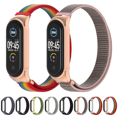 For Xiaomi Mi Band 6 / 5 / 4 / 3 Mijobs CS Breathable Nylon Watch Band(Midnight Blue) - Watch Bands by MIJOBS | Online Shopping UK | buy2fix
