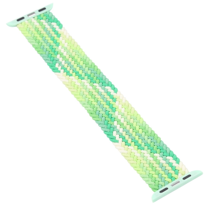 Single Loop Weaving Nylon Watch Band, Size: M 145mm For Apple Watch Series 9&8&7 41mm / SE 3&SE 2&6&SE&5&4 40mm / 3&2&1 38mm(Grape Purple) by buy2fix