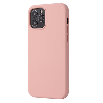 For iPhone 13 mini Solid Color Liquid Silicone Shockproof Protective Case (Sakura Pink) by buy2fix