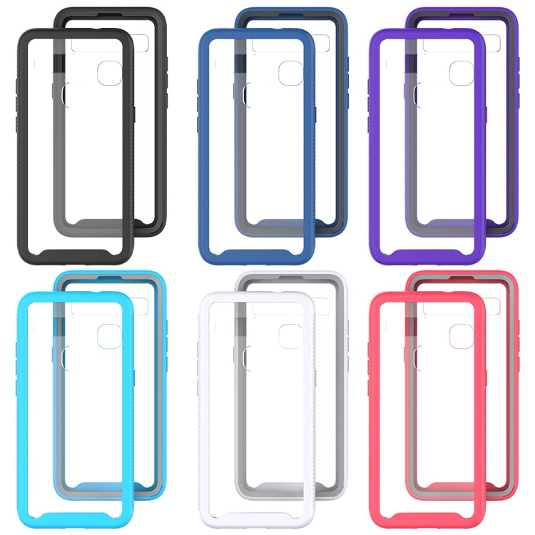 For TCL 10L Starry Sky Solid Color Series Shockproof PC + TPU Case(Red) - TCL by buy2fix | Online Shopping UK | buy2fix