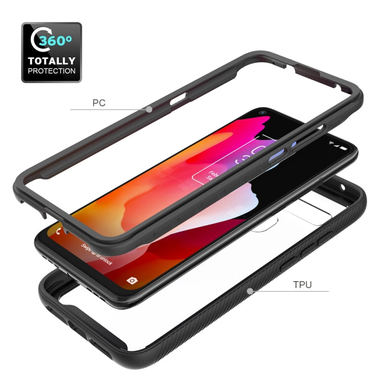 For TCL 10L Starry Sky Solid Color Series Shockproof PC + TPU Case(Red) - TCL by buy2fix | Online Shopping UK | buy2fix