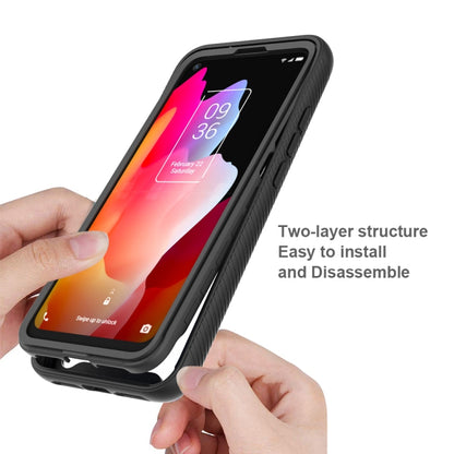 For TCL 10L Starry Sky Solid Color Series Shockproof PC + TPU Case(Red) - TCL by buy2fix | Online Shopping UK | buy2fix