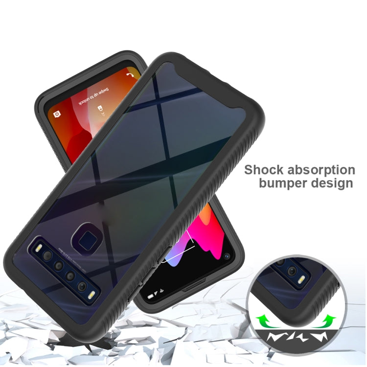 For TCL 10L Starry Sky Solid Color Series Shockproof PC + TPU Case(Red) - TCL by buy2fix | Online Shopping UK | buy2fix