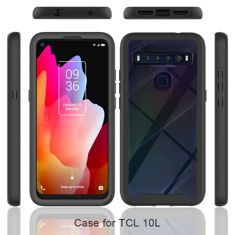 For TCL 10L Starry Sky Solid Color Series Shockproof PC + TPU Case(Red) - TCL by buy2fix | Online Shopping UK | buy2fix