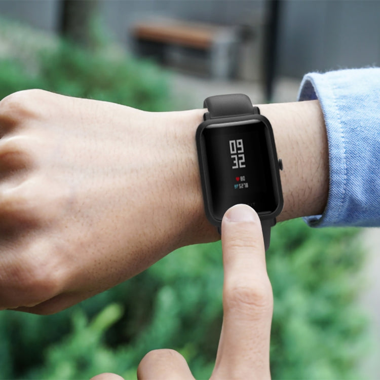 20mm For Garmin Venu / Samsung Galaxy Watch Active 2 Universal Inner Back Buckle Perforation Silicone Watch Band(Grey) by buy2fix