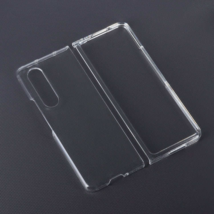 For Samsung Galaxy Z Fold3 5G Frosted Transparent Shockproof Protective Case by buy2fix