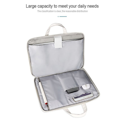 ST01KT Lightweight PU Printed Laptop Bag, Size:14.1-15.4 inch(Sheep Head) by buy2fix