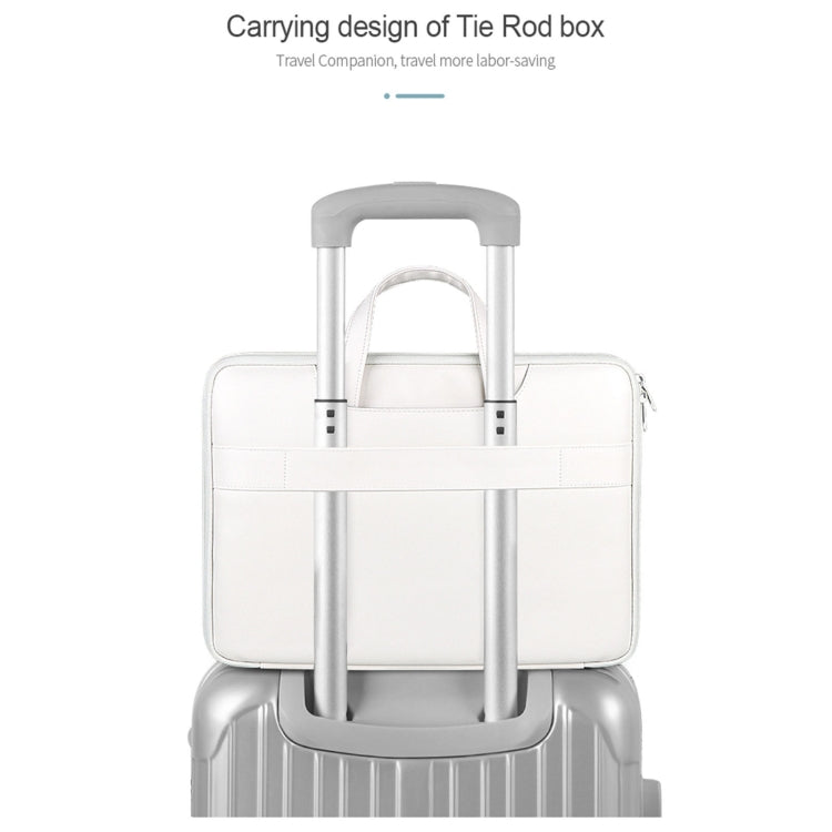 ST01KT Lightweight PU Printed Laptop Bag, Size:14.1-15.4 inch(Sheep Head) by buy2fix