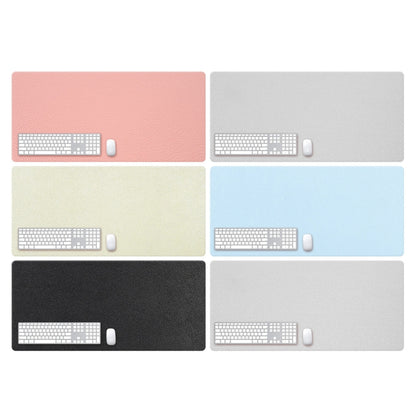 ZD01 Double-sided PU Mouse Pad Table Mat, Size: 90 x 40cm(Mint Green + Sky Blue) by buy2fix