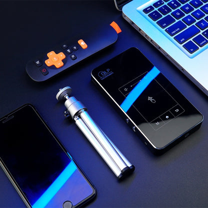WEJOY DL-S6E 854x480P 150 Lumens Portable Home Theater LED HD Mini Digital Projector, Android 7.1, 1G+8G, US Plug - Mini Projector by WEJOY | Online Shopping UK | buy2fix