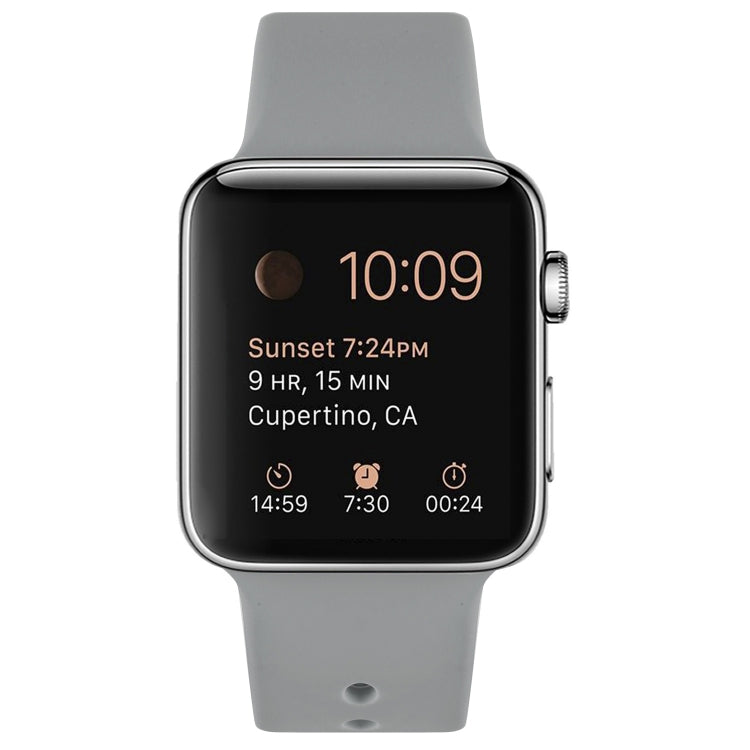 Silicone Watch Band For Apple Watch Ultra 49mm&Watch Ultra 2 49mm / Series 9&8&7 45mm / SE 3&SE 2&6&SE&5&4 44mm / 3&2&1 42mm(Brick Cyan) by buy2fix