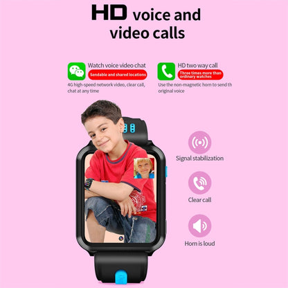 W5 1.54 inch Full-fit Screen Dual Cameras Smart Phone Watch, Support SIM Card / GPS Tracking / Real-time Trajectory / Temperature Monitoring, 2GB+16GB(Silver Pink) by buy2fix
