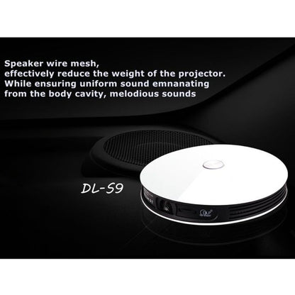 WEJOY DL-S9 1280x720P 300 Lumens Portable Home Theater LED HD Digital Projector, Android 6.0, 2G+16GB, UK Plug - LED Projector by WEJOY | Online Shopping UK | buy2fix