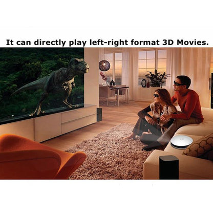WEJOY DL-S9 1280x720P 300 Lumens Portable Home Theater LED HD Digital Projector, Android 6.0, 2G+16GB, UK Plug - LED Projector by WEJOY | Online Shopping UK | buy2fix