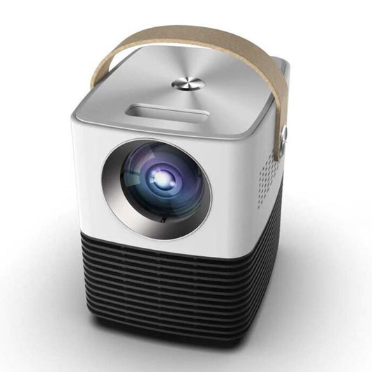 WEJOY L7 854x480P 100 ANSI Lumens Portable Home Theater LED HD Digital Projector with Battery, Android 6.0, 1G+8G, EU Plug - LED Projector by WEJOY | Online Shopping UK | buy2fix