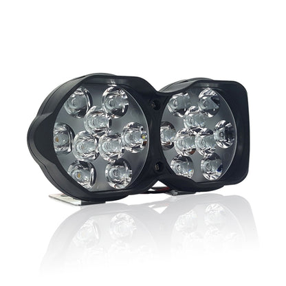 2 PCS L15 8-85V / 15W / 5000K / 1200LM Motorcycle / Car IPX4 Waterproof External LED Glare Spotlight Working Lamp - Headlights by buy2fix | Online Shopping UK | buy2fix