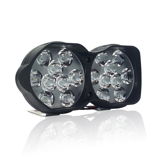 2 PCS L15 8-85V / 15W / 5000K / 1200LM Motorcycle / Car IPX4 Waterproof External LED Glare Spotlight Working Lamp - Headlights by buy2fix | Online Shopping UK | buy2fix