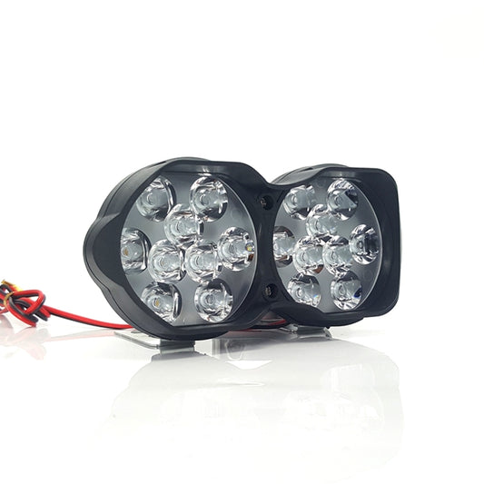 2 PCS L15 8-85V / 15W / 5000K / 1200LM Motorcycle / Car IPX4 Waterproof External LED Glare Spotlight Working Lamp - Headlights by buy2fix | Online Shopping UK | buy2fix