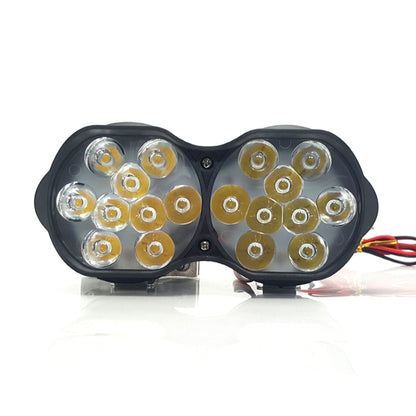 2 PCS L15 8-85V / 15W / 5000K / 1200LM Motorcycle / Car IPX4 Waterproof External LED Glare Spotlight Working Lamp - Headlights by buy2fix | Online Shopping UK | buy2fix