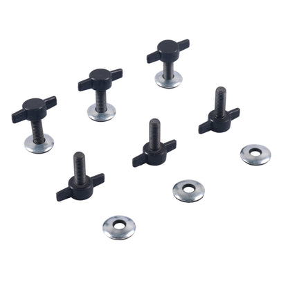 A6114 6 PCS Car Hard Top Fast Removal Screws Fastener Kit for Jeep Wrangler Sport 2007-2018 - Nuts & Bolts by buy2fix | Online Shopping UK | buy2fix