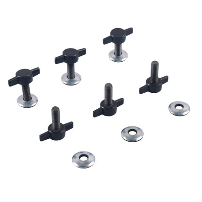 A6114 6 PCS Car Hard Top Fast Removal Screws Fastener Kit for Jeep Wrangler Sport 2007-2018 - Nuts & Bolts by buy2fix | Online Shopping UK | buy2fix