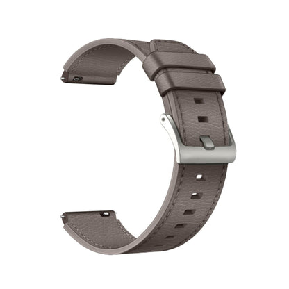 For Huawei Watch GT2 Pro Leather Watch Band(Grey) - Watch Bands by buy2fix | Online Shopping UK | buy2fix