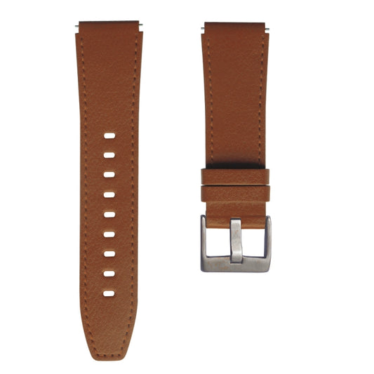 For Huawei Watch GT2 Pro Leather Watch Band(Brown) - Watch Bands by buy2fix | Online Shopping UK | buy2fix