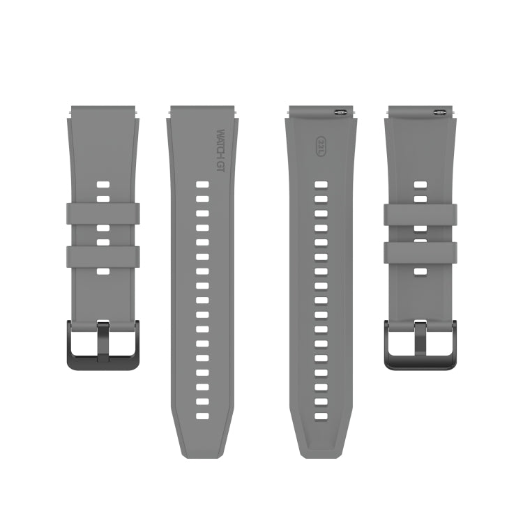 For Huawei Watch GT2 Pro Silicone Watch Band(Grey) by buy2fix