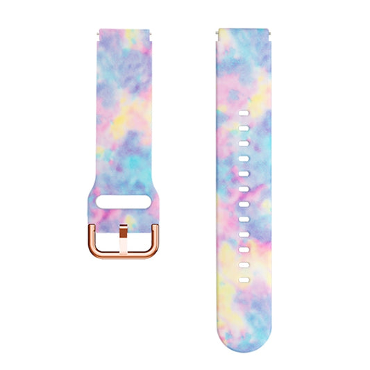 For Xiaomi Haylou LS01 Silicone Printing Watch Band(Candy) - Watch Bands by MIJOBS | Online Shopping UK | buy2fix