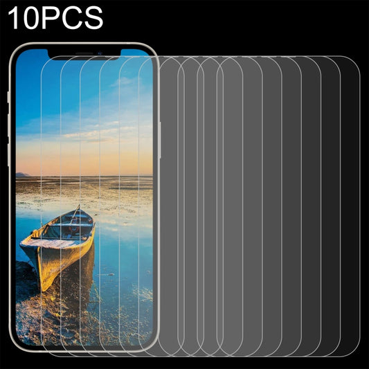 For iPhone 16e / 13 / 13 Pro 10pcs 0.26mm 9H 2.5D Tempered Glass Film - iPhone 13 Tempered Glass by buy2fix | Online Shopping UK | buy2fix