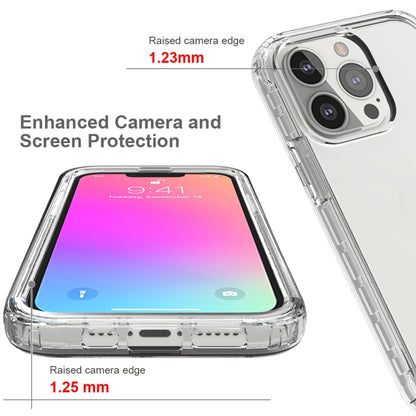 For iPhone 13 Pro Shockproof High Transparency Two-color Gradual Change PC+TPU Candy Colors Protective Case (Transparent) - iPhone 13 Pro Cases by buy2fix | Online Shopping UK | buy2fix