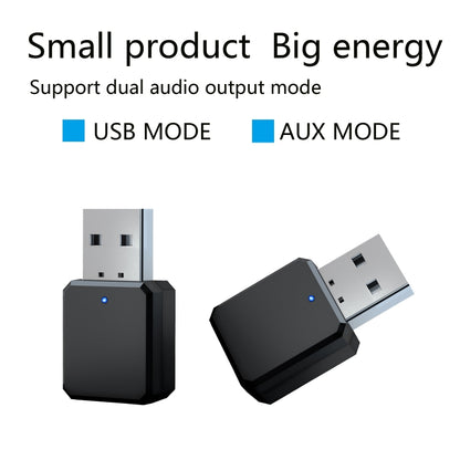 KN318 USB Bluetooth 5.1 Adapter Audio Receiver - Bluetooth Dongle by buy2fix | Online Shopping UK | buy2fix
