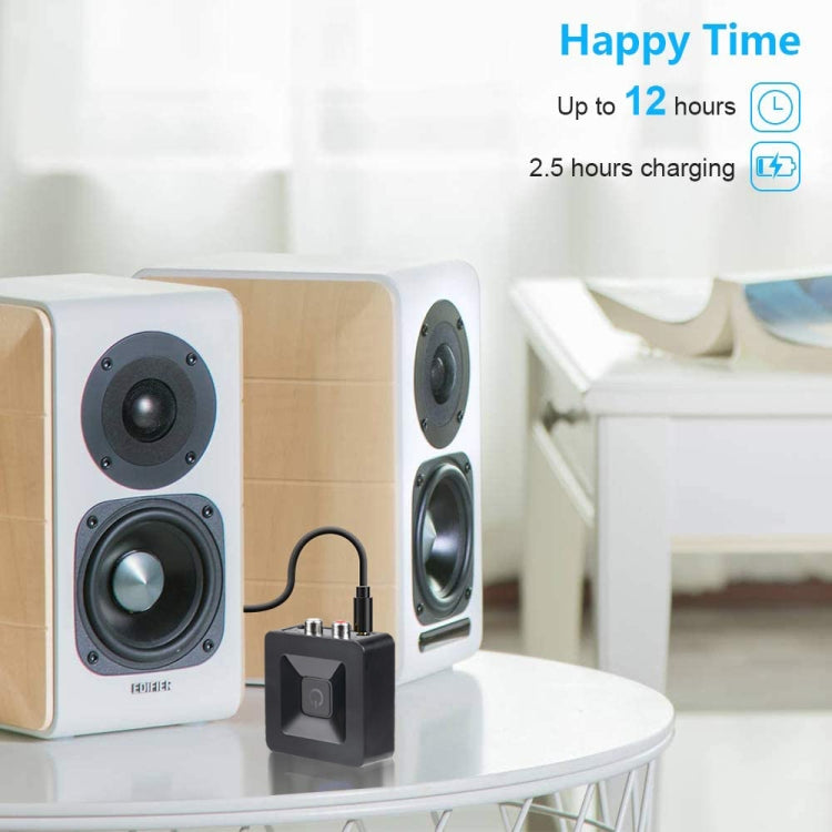 YQ-863 3.5mm Optical Fiber to RCA Digital to Analog Audio Adapter Bluetooth 5.1 Receiver by buy2fix