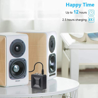 YQ-863 3.5mm Optical Fiber to RCA Digital to Analog Audio Adapter Bluetooth 5.1 Receiver by buy2fix