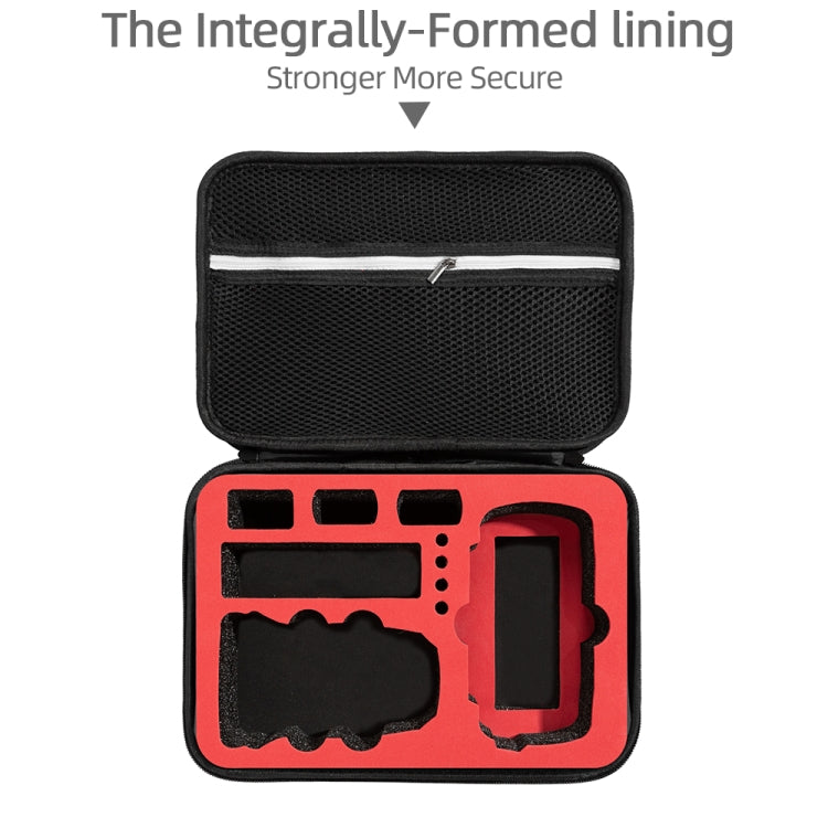 For DJI Mini SE Shockproof Carrying Hard Case Storage Bag, Size: 21.5 x 29.5 x 10cm(Grey + Red Liner) - Carry Cases & Bags by buy2fix | Online Shopping UK | buy2fix