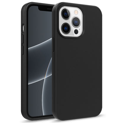 For iPhone 13 Starry Series Shockproof Straw Material + TPU Protective Case(Black) - iPhone 13 Cases by buy2fix | Online Shopping UK | buy2fix