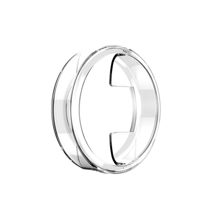 For Garmin Lily TPU Half-pack Candy Color Protective Case(Transparent) - Watch Cases by buy2fix | Online Shopping UK | buy2fix