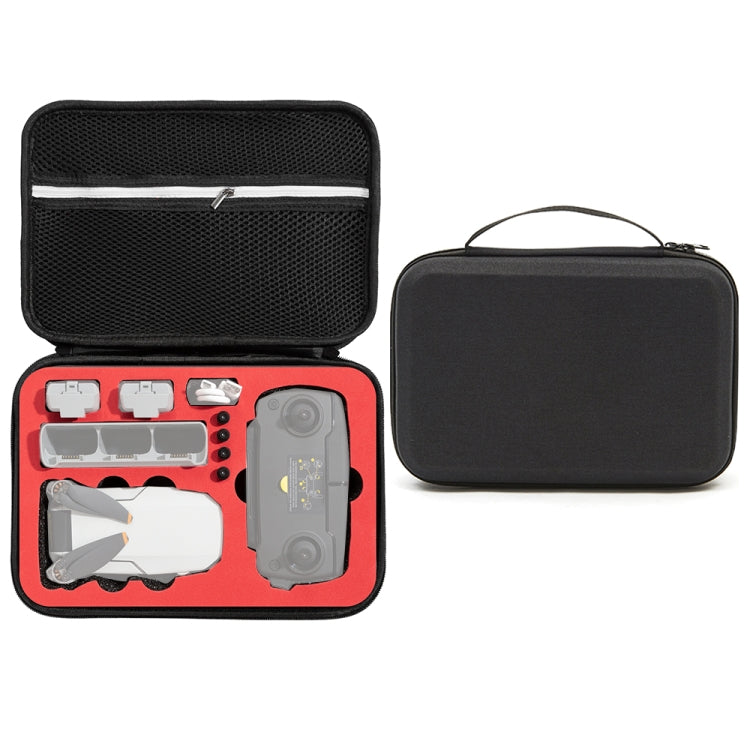 For DJI Mini SE Shockproof Nylon Carrying Hard Case Storage Bag, Size: 21.5 x 29.5 x 10cm(Black + Red Liner) - Carry Cases & Bags by buy2fix | Online Shopping UK | buy2fix