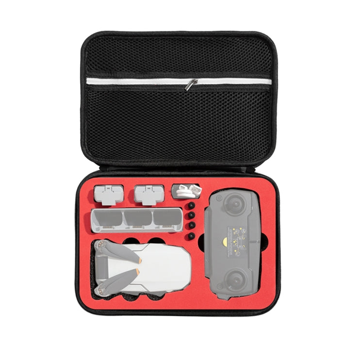 For DJI Mini SE Shockproof Nylon Carrying Hard Case Storage Bag, Size: 21.5 x 29.5 x 10cm(Black + Red Liner) - Carry Cases & Bags by buy2fix | Online Shopping UK | buy2fix