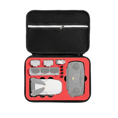 For DJI Mini SE Shockproof Nylon Carrying Hard Case Storage Bag, Size: 21.5 x 29.5 x 10cm(Black + Red Liner) - Carry Cases & Bags by buy2fix | Online Shopping UK | buy2fix