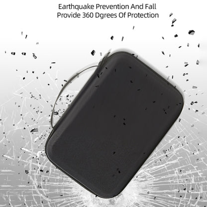For DJI Mini SE Shockproof Nylon Carrying Hard Case Storage Bag, Size: 21.5 x 29.5 x 10cm(Black + Red Liner) - Carry Cases & Bags by buy2fix | Online Shopping UK | buy2fix