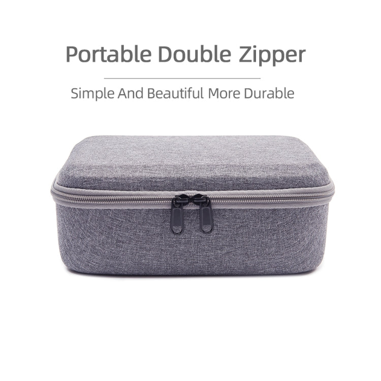 For DJI Mini SE Shockproof Carrying Hard Case Storage Bag, Size: 24 x 19 x 9cm(Grey + Red Liner) - Carry Cases & Bags by buy2fix | Online Shopping UK | buy2fix