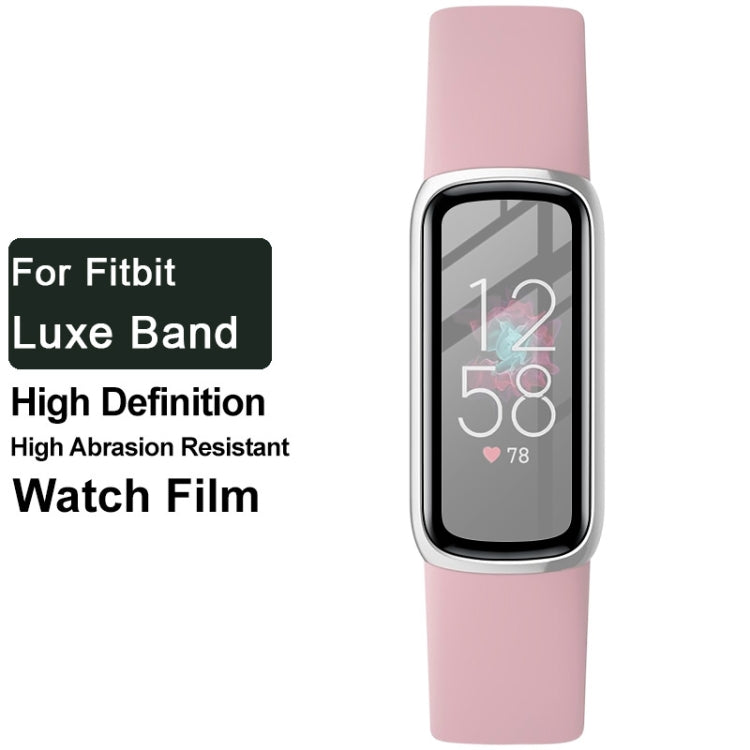 For Fitbit Luxe IMAK Plexiglass HD Watch Protective Film - Screen Protector by imak | Online Shopping UK | buy2fix